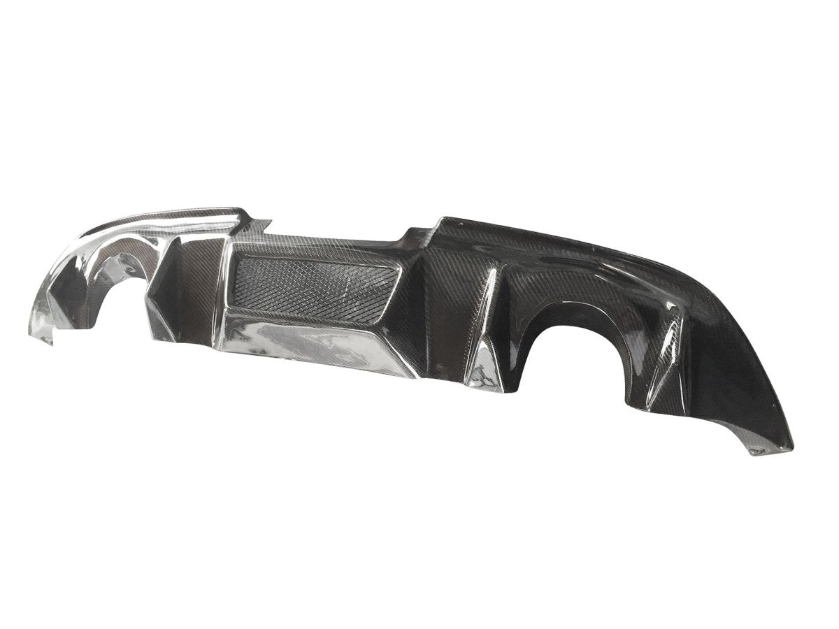 JDMuscle Tanso Carbon Fiber DP Style Rear Diffuser for 2008-2011 Infiniti G37 Coupe - Graveyard Performance