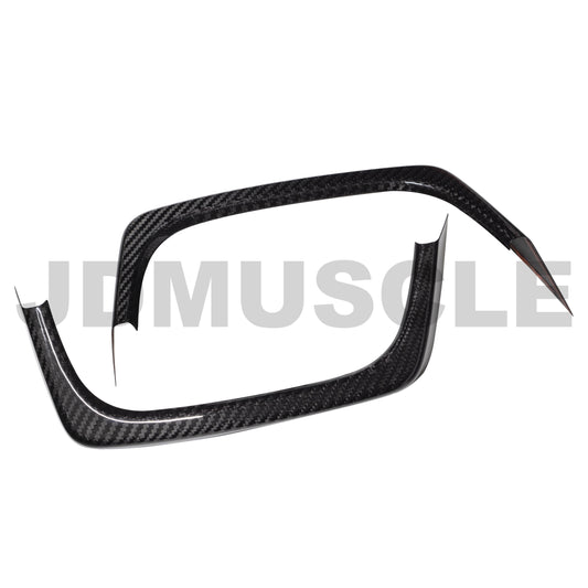 JDMuscle [15-21 WRX/STI] Carbon Fiber Exhaust Trim Covers