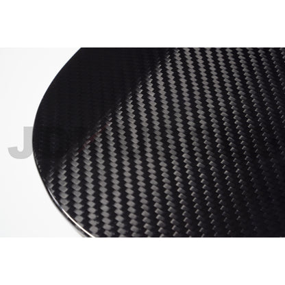 JDMuscle [15-21 WRX/STI] Tanso Carbon Fiber Fuel Door Cover - Graveyard Performance