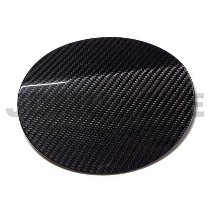 JDMuscle [15-21 WRX/STI] Tanso Carbon Fiber Fuel Door Cover - Graveyard Performance