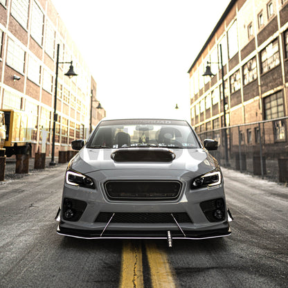 JDMuscle [15-17 WRX/STI] Carbon Fiber Headlight Accent - Graveyard Performance