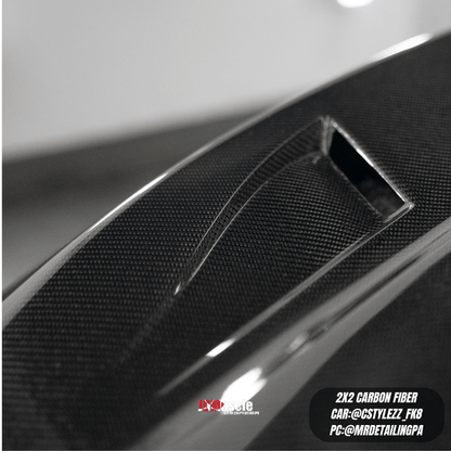 JDMuscle Tanso Carbon Fiber Hood VS Style 2017+ Honda Civic Type R FK8 *Special Order No Cancelations - Graveyard Performance
