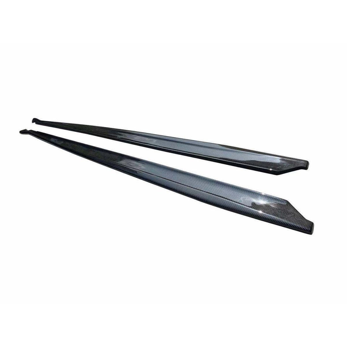 JDMuscle Tanso Carbon Fiber MX Style Side Skirt for 2020+ Toyota Supra - Graveyard Performance