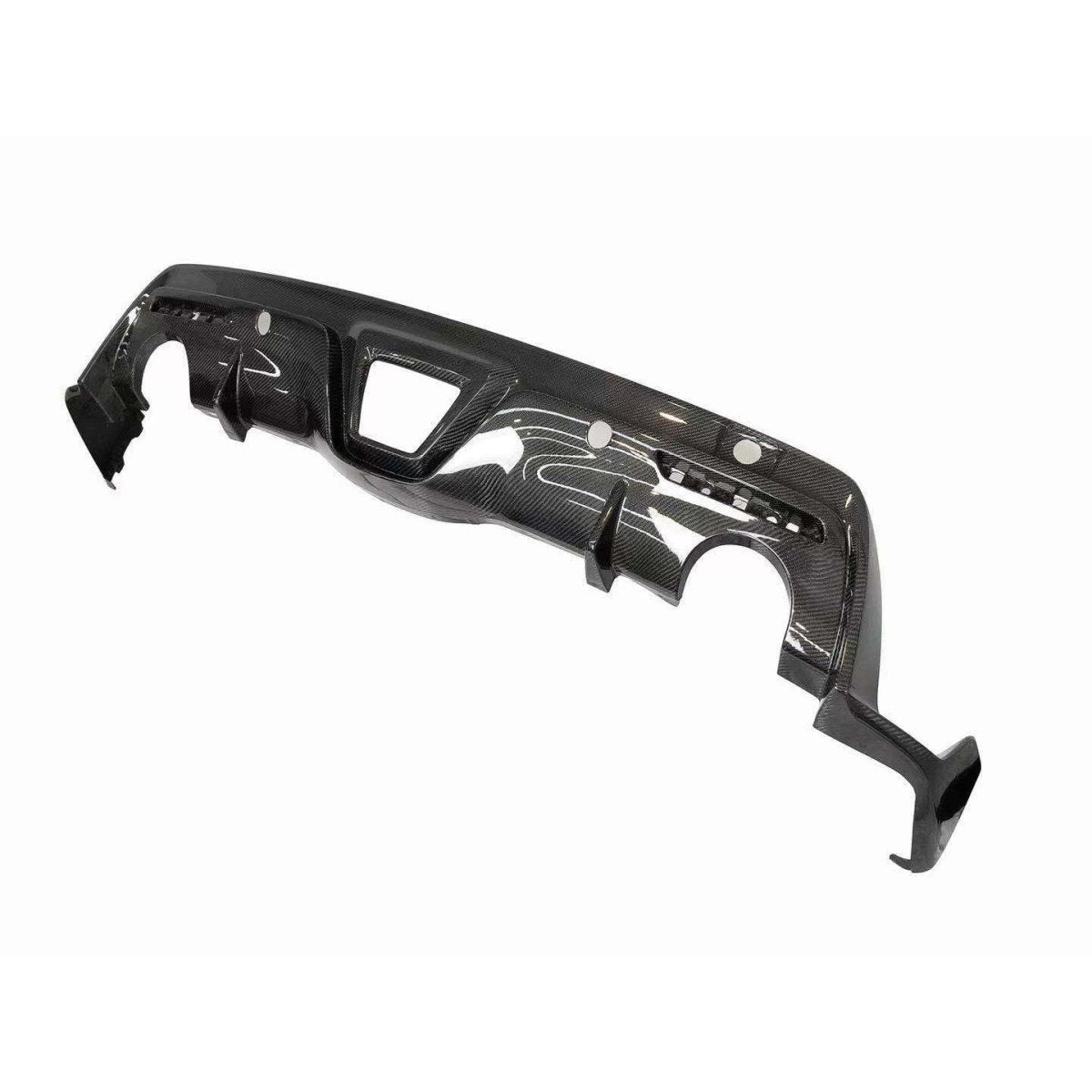 JDMuscle Tanso Carbon Fiber OEM Style Rear Diffuser  for 2020+ Toyota Supra - Graveyard Performance