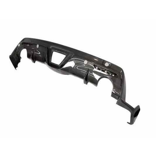 JDMuscle Tanso Carbon Fiber OEM Style Rear Diffuser  for 2020+ Toyota Supra