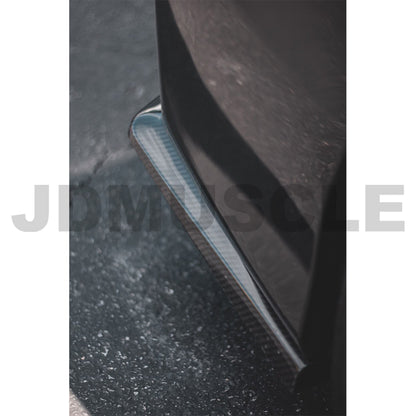 JDMuscle [15-21 WRX/STI] Carbon Fiber HT Style Rear Spats | JDM-WRX15-RSD3 - Graveyard Performance