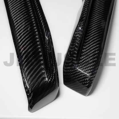 JDMuscle [15-21 WRX/STI] Carbon Fiber Rear Spats - STI Style | JDM-WRX15-RSD1-CF - Graveyard Performance