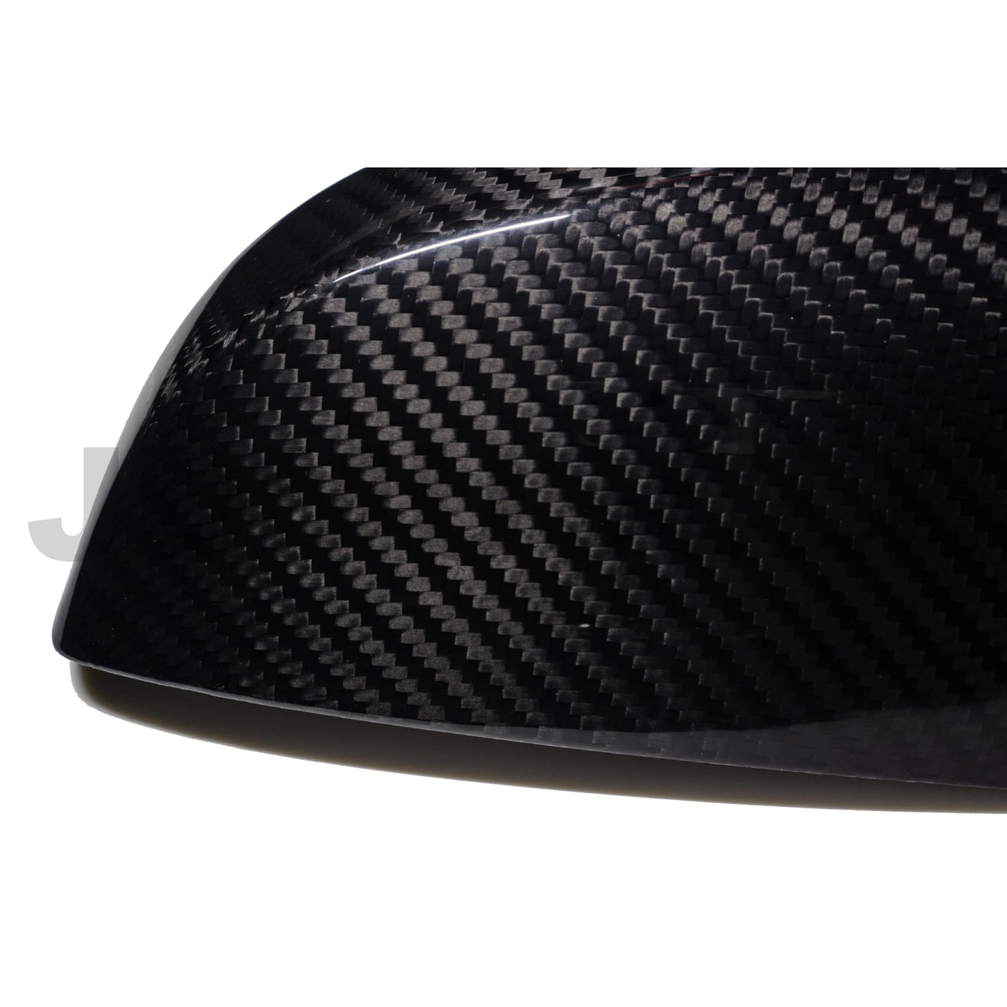 JDMuscle [15-21 WRX/STI] Tanso Carbon Fiber Side Mirror Covers w/o Turn Signal