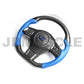 JDMuscle [15* WRX/STI MT] Tanso Carbon Fiber Steering Wheel Covers
