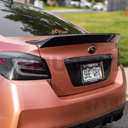 JDMuscle [15-21 WRX/STI] V4 Carbon Fiber Duck Bill - Graveyard Performance