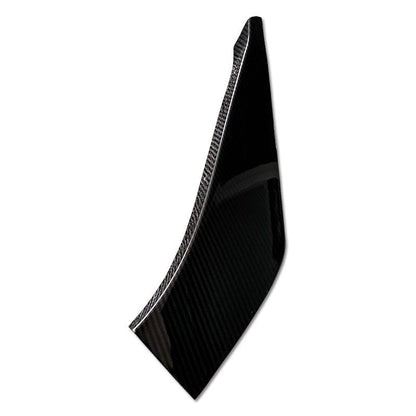 JDMuscle Tanso Carbon Fiber VS Style Canards  - 2020+ Toyota Supra w/ stock bumper