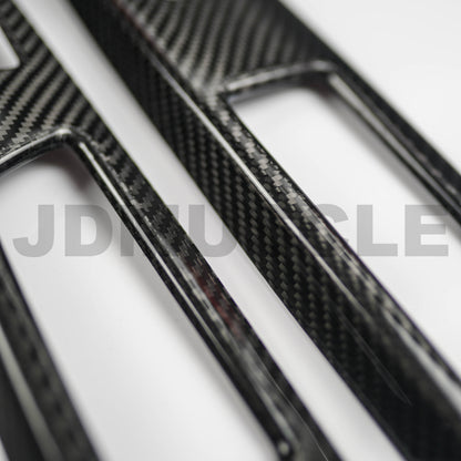 JDMuscle [15-16 WRX/STI] Tanso Carbon Fiber Window Switch Cover - Graveyard Performance