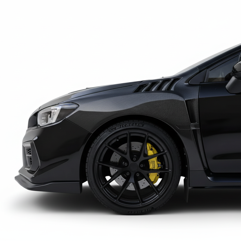 JDMuscle [15-21 WRX/STI] V1 Vented Carbon Fiber Fenders - Graveyard Performance