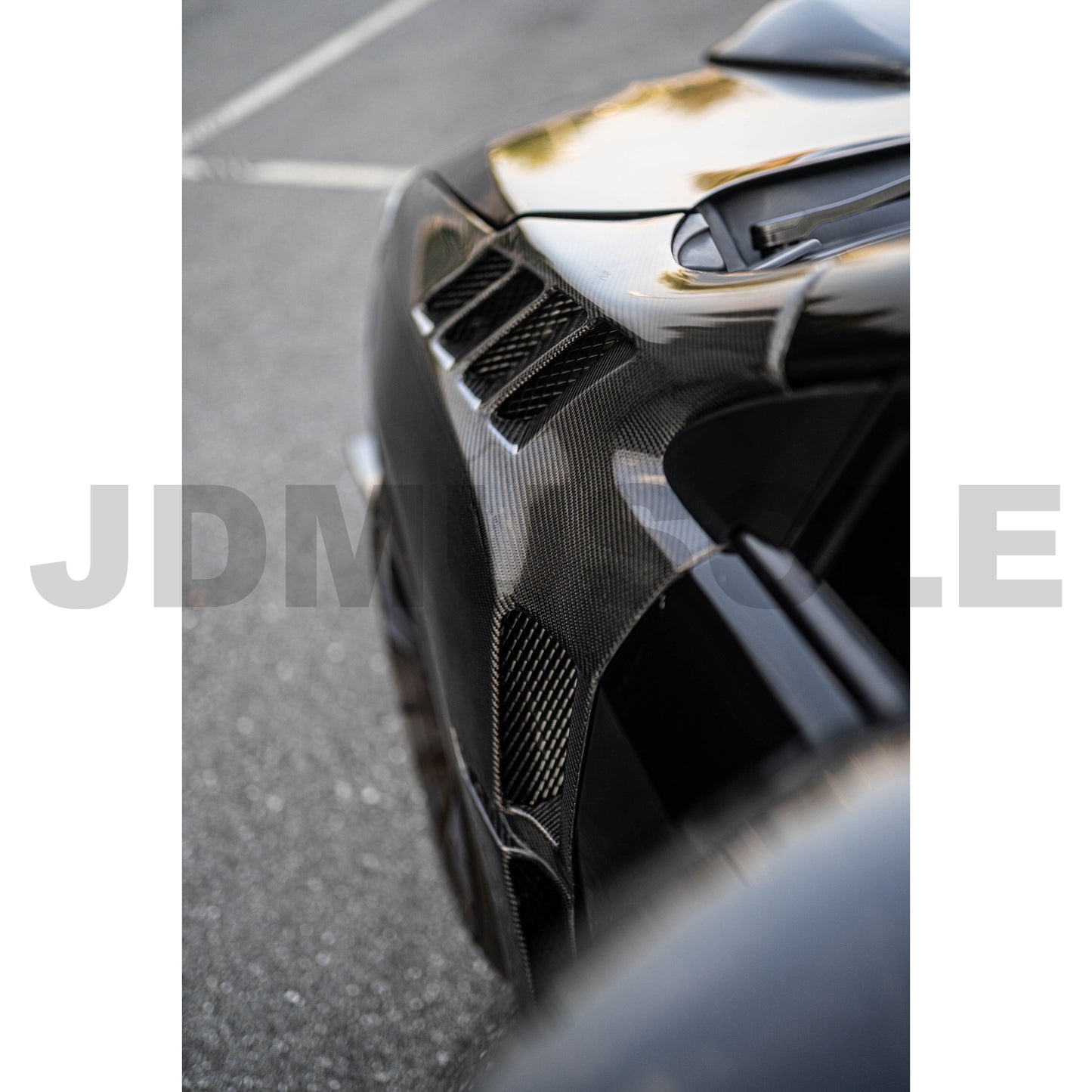 JDMuscle [15-21 WRX/STI] Vented Fenders V1 | Carbo Fiber / FRP