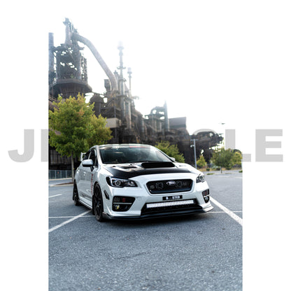 JDMuscle [15-21 WRX/STI] Tanso Carbon Fiber/Painted Canards V1 - Graveyard Performance