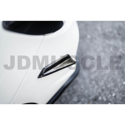 JDMuscle [15-21 WRX/STI] Tanso Carbon Fiber/Painted Canards V1 - Graveyard Performance