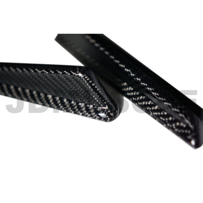 JDMuscle [15-21 WRX/STI] Tanso Carbon Fiber/Painted Canards V1 - Graveyard Performance