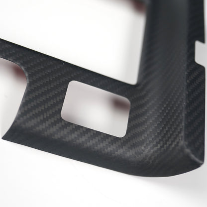 JDMuscle [15-21 STI] Tanso Pre-preg Carbon Fiber Cup Holder Cover - Graveyard Performance