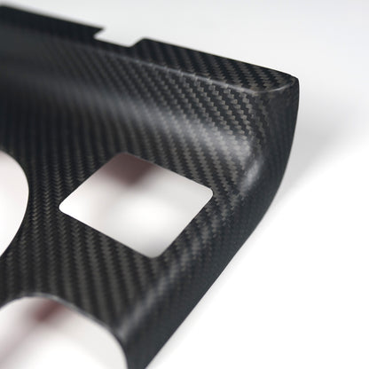 JDMuscle [15-21 WRX] Tanso Pre-preg Carbon Fiber Cup Holder Cover - Graveyard Performance