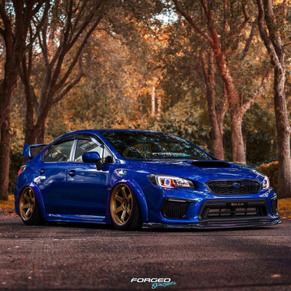 JDMuscle [18-21 WRX/STI] VR STYLE FRONT CARBON FIBER LIP - Graveyard Performance