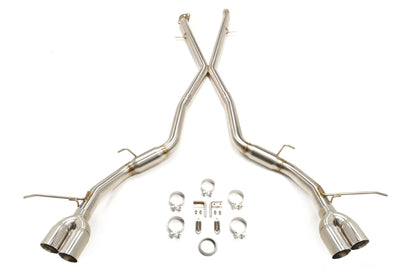 STM Stainless Cat-Back Exhaust for 2018+Jeep Trackhawk