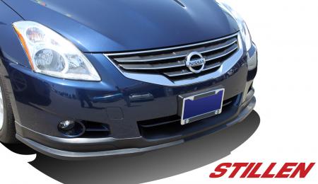Stillen Nissan Altima Sedan Front Lip Spoiler Unpainted For 10-12 Nissan Altima Sedan