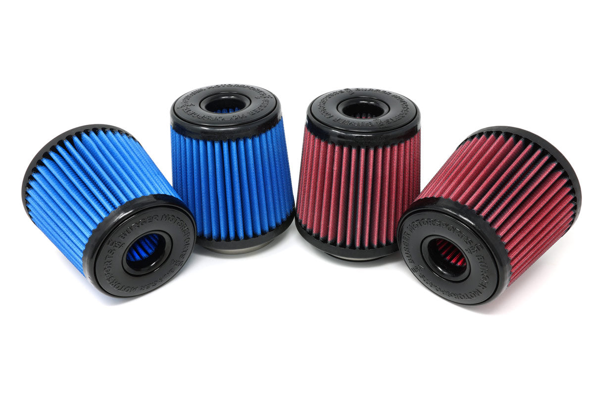 Replacement BMS Kia Stinger / Genesis Inverted Cone Filters and Clamps (Pair)