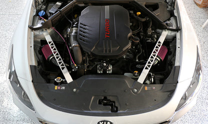 BMS Kia Stinger / Genesis G70 Performance Dual Intake, Dual Performance Filters, and Mounting Hardware - Burger Motorsports