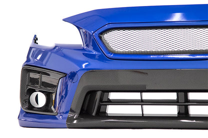 OLM LE Dry Carbon Fiber Lower Bumper Cover - 2018-2020 WRX / STI - Graveyard Performance