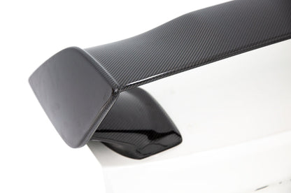 OLM Carbon Fiber OEM STI Style Spoiler with Carbon Bases - 2015-2021 Subaru WRX / STI - Graveyard Performance