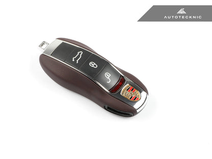 AutoTecknic Leather Key Remote Trim - Porsche - Graveyard Performance
