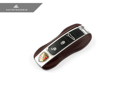 AutoTecknic Leather Key Remote Trim - Porsche - Graveyard Performance