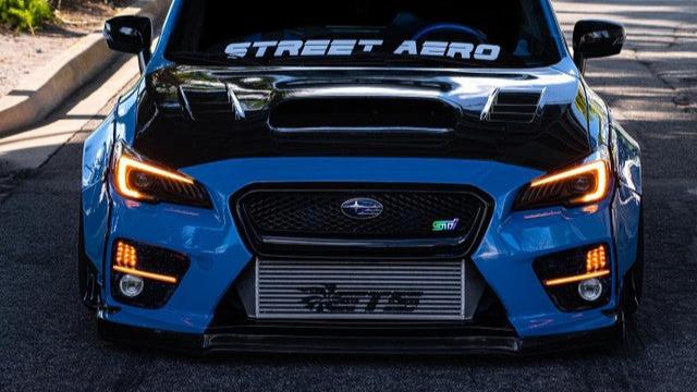 Lit Logos STI Grill Badge | 2000-2021 STI - Graveyard Performance