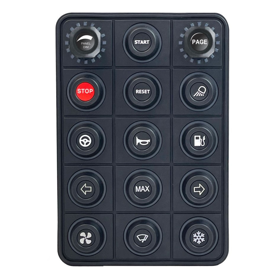 Link CAN Keypad 15 Button + 2 Rotary Encoders - Graveyard Performance
