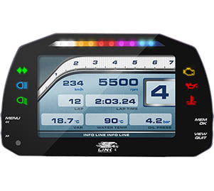 LINK MXS Strada 5-inch Dash - Street Edition - Graveyard Performance
