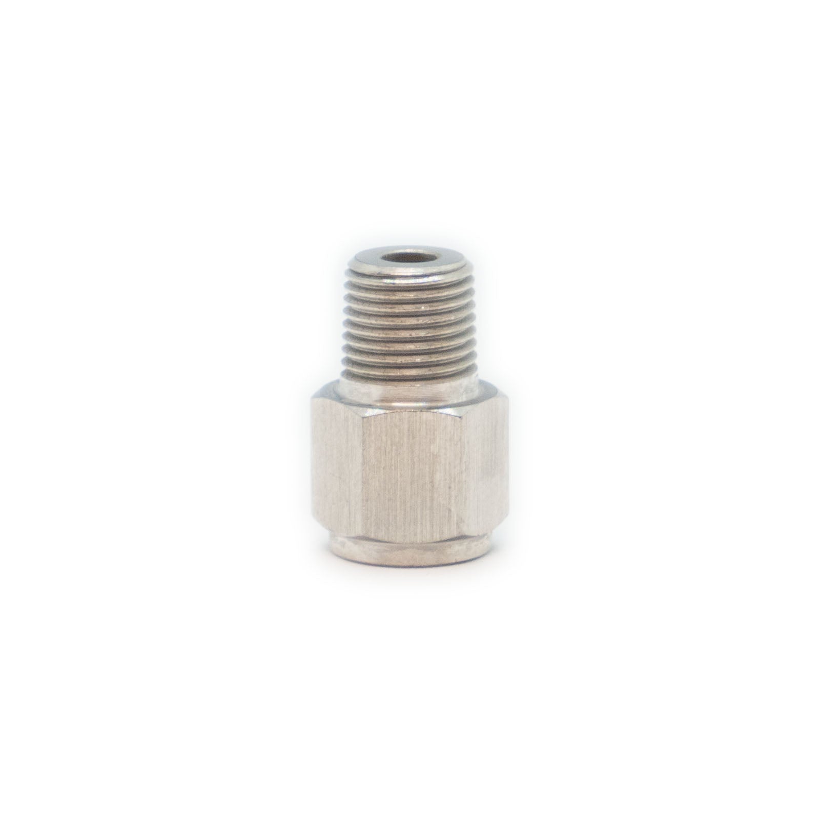 Adapter M10 x 1 Female to 1/8 NPT Male - Graveyard Performance