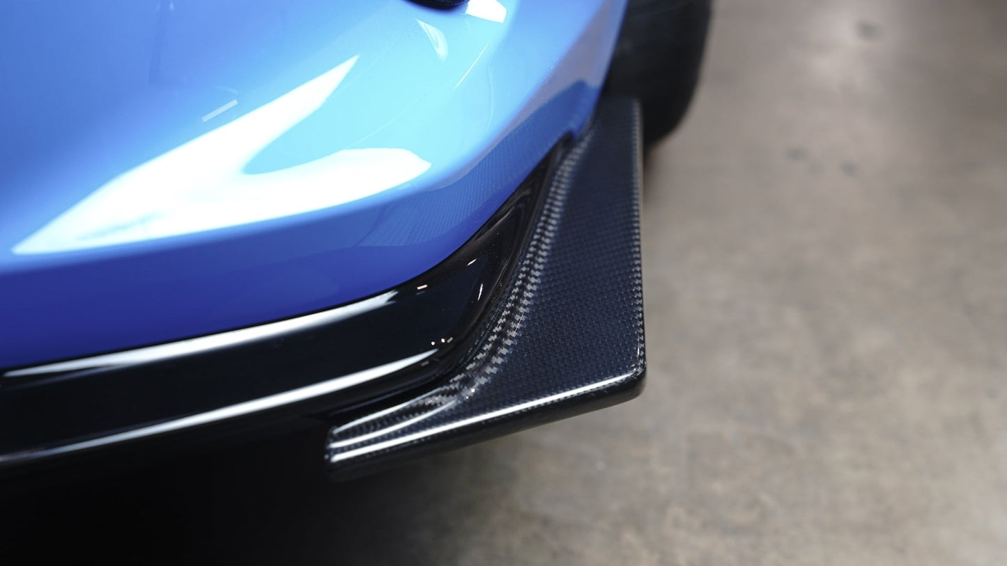 APR Performance Carbon Fiber Honda FL5 Civic Type R Rear Bumper Skirts 2023 - Current