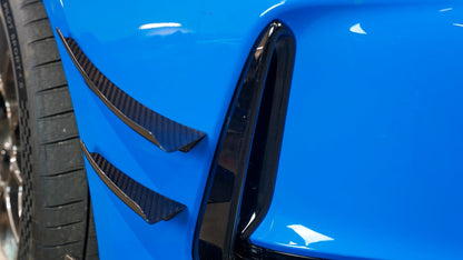 APR Performance Honda FL5 Civic Type R Carbon Fiber Front Bumper Canards 2023 - Current