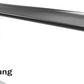 A sleek black and gray automotive wing labeled "3-Series Big Wang Kit '90-00 E36" by 9livesracing is showcased. The text beneath it reads "The lightest Wing on the market." Made from extruded aluminum, it boasts an exceptional lift-to-drag ratio, embodying the precision of the Big Wang GT3 series. Displayed against a white background.