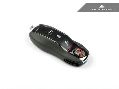 AutoTecknic Leather Key Remote Trim - Porsche - Graveyard Performance
