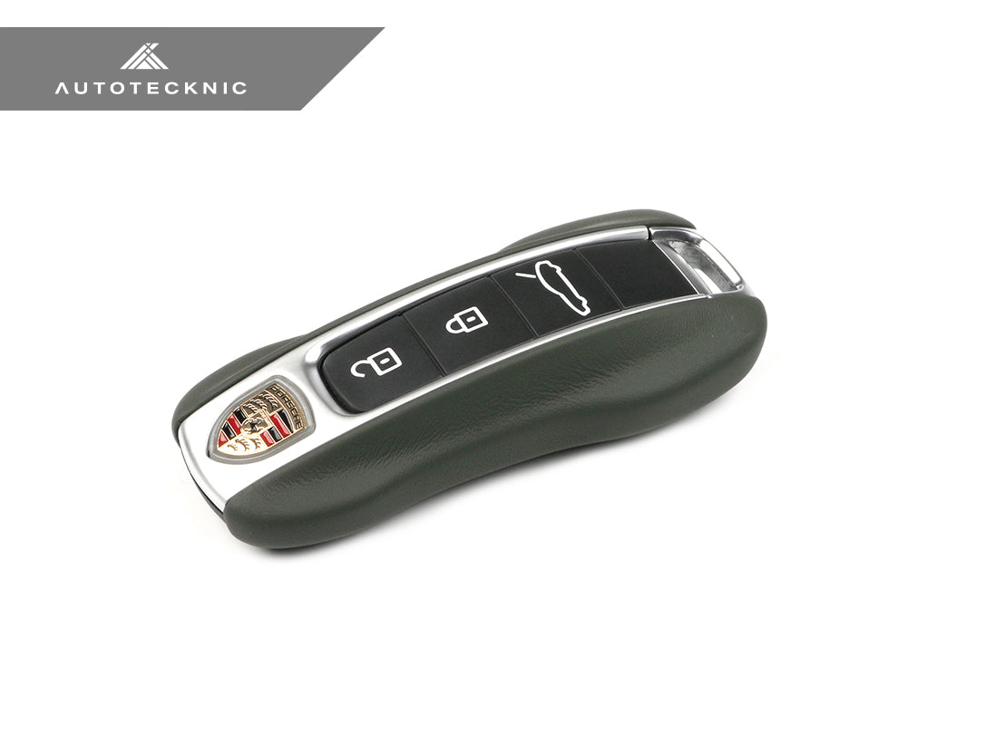 AutoTecknic Leather Key Remote Trim - Porsche - Graveyard Performance