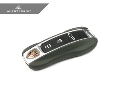 AutoTecknic Leather Key Remote Trim - Porsche - Graveyard Performance