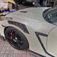JDMuscle [09-24 GT-R] Carbon Fiber Fender Ducts - NSM Style