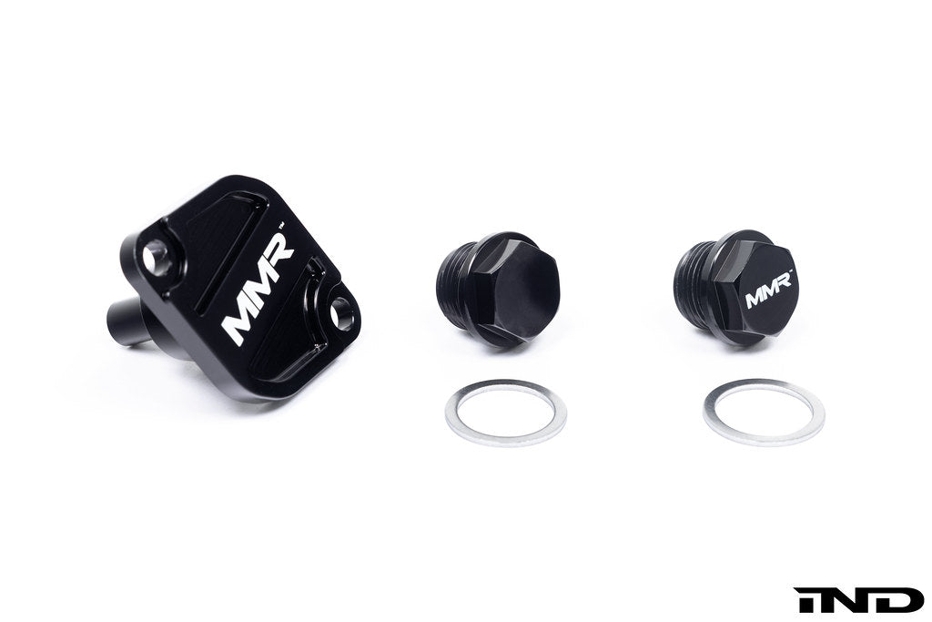 MMX Performance BMW S55 / N55 / N54 Oil Thermostat Housing Cover Kit - Graveyard Performance