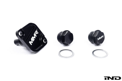 MMX Performance BMW S55 / N55 / N54 Oil Thermostat Housing Cover Kit - Graveyard Performance