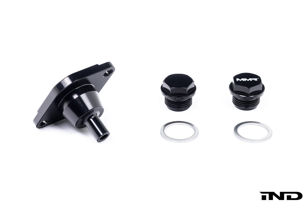 MMX Performance BMW S55 / N55 / N54 Oil Thermostat Housing Cover Kit - Graveyard Performance