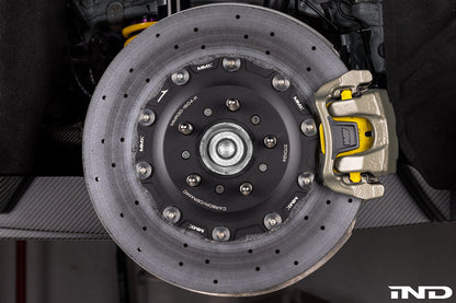 MMX Performance G8X M2 / M3 / M4 2-Piece Floating Carbon Ceramic Rotor Conversion - Rear 370x24mm