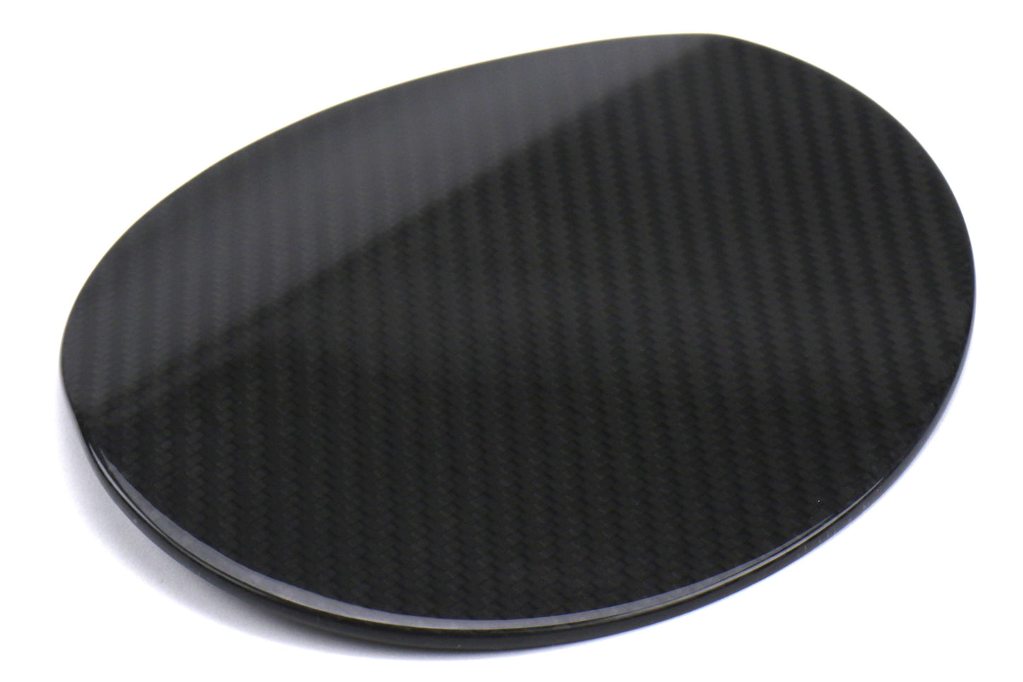OLM Dry Carbon Fiber Fuel Door Cover - 2015-2021 WRX/STI - Graveyard Performance