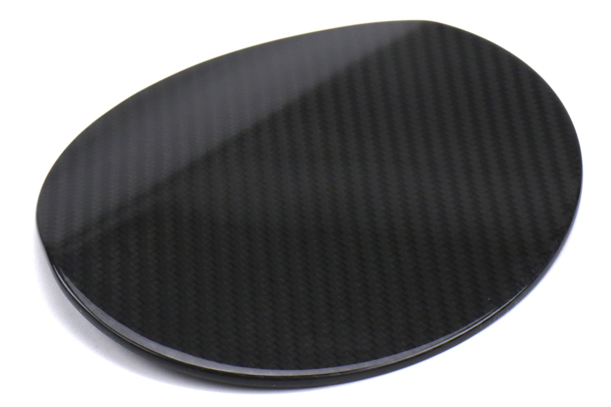 OLM Dry Carbon Fiber Fuel Door Cover - 2015-2021 WRX/STI - Graveyard Performance