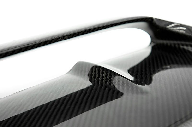 OLM A1 Aggressive Carbon Fiber Full Replacement Hood Scoop - 2015-2021 WRX / STI - Graveyard Performance
